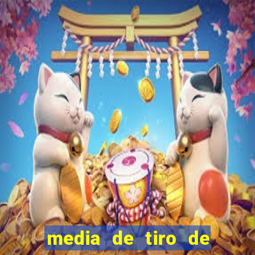 media de tiro de meta por jogo